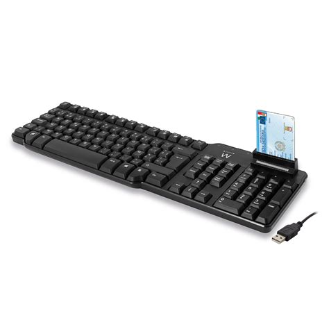 usb keyboard with smart card reader|wireless keyboard smart card reader.